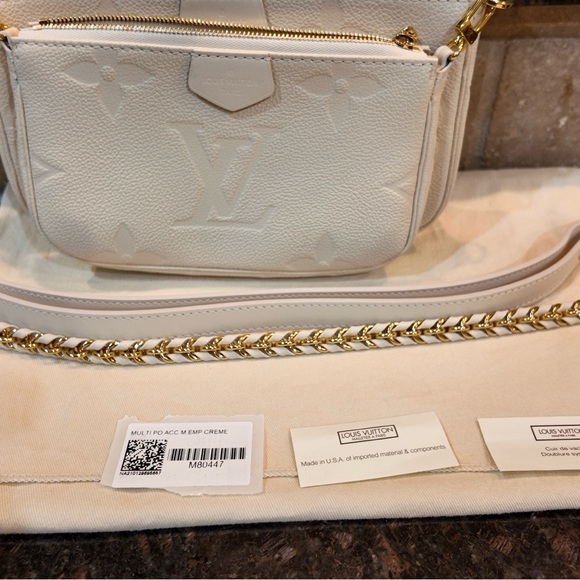 Louis Vuitton Multi Pochette Accessoires Cream - Picture 7 of 11